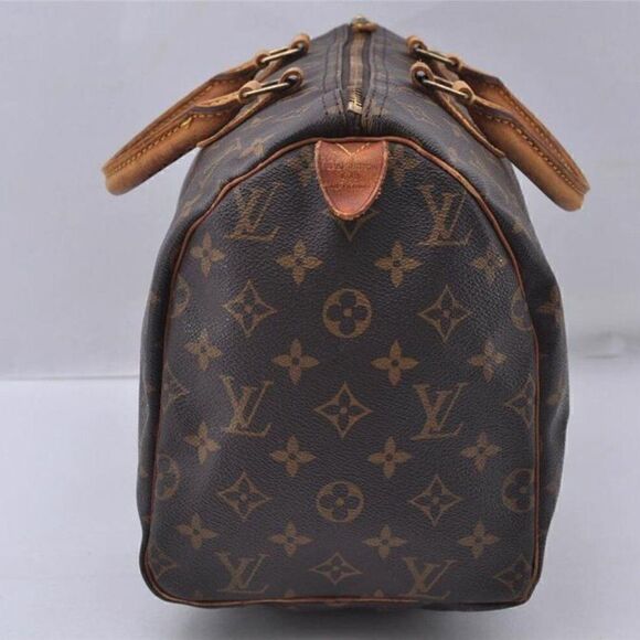 Louis Vuitton Monogram Speedy 30 Hand Bag - Picture 3 of 15